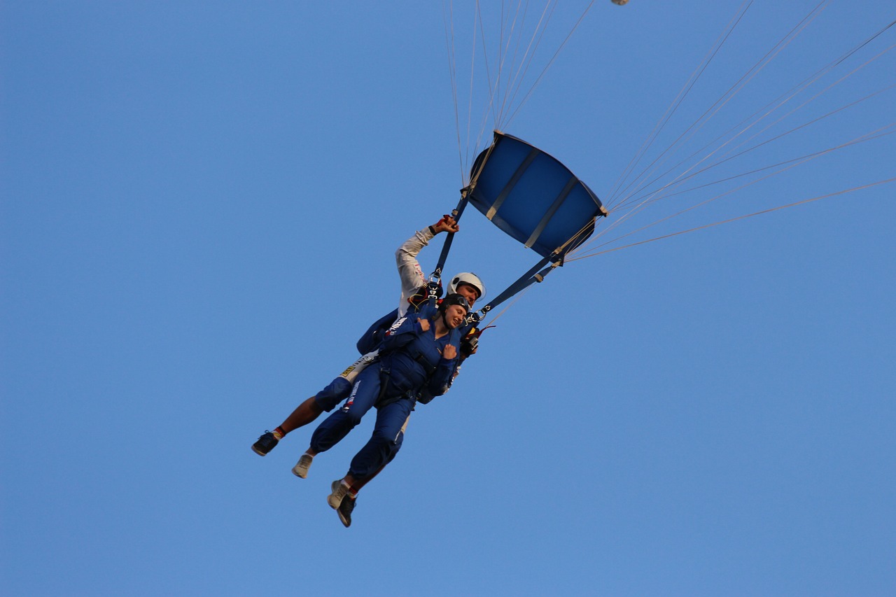 Skydiving in USA