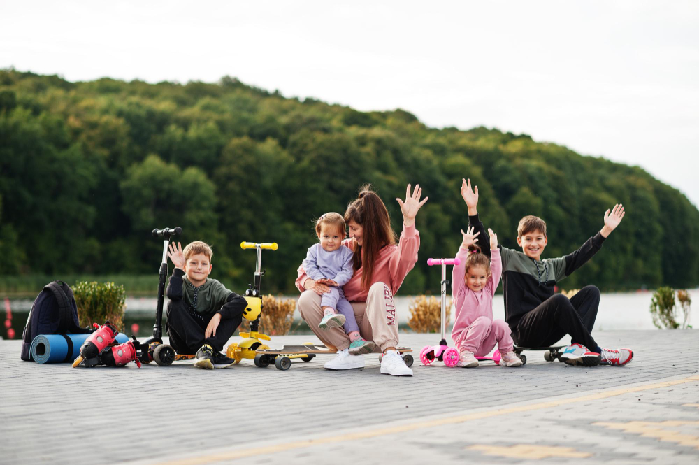 wellness travel with kids