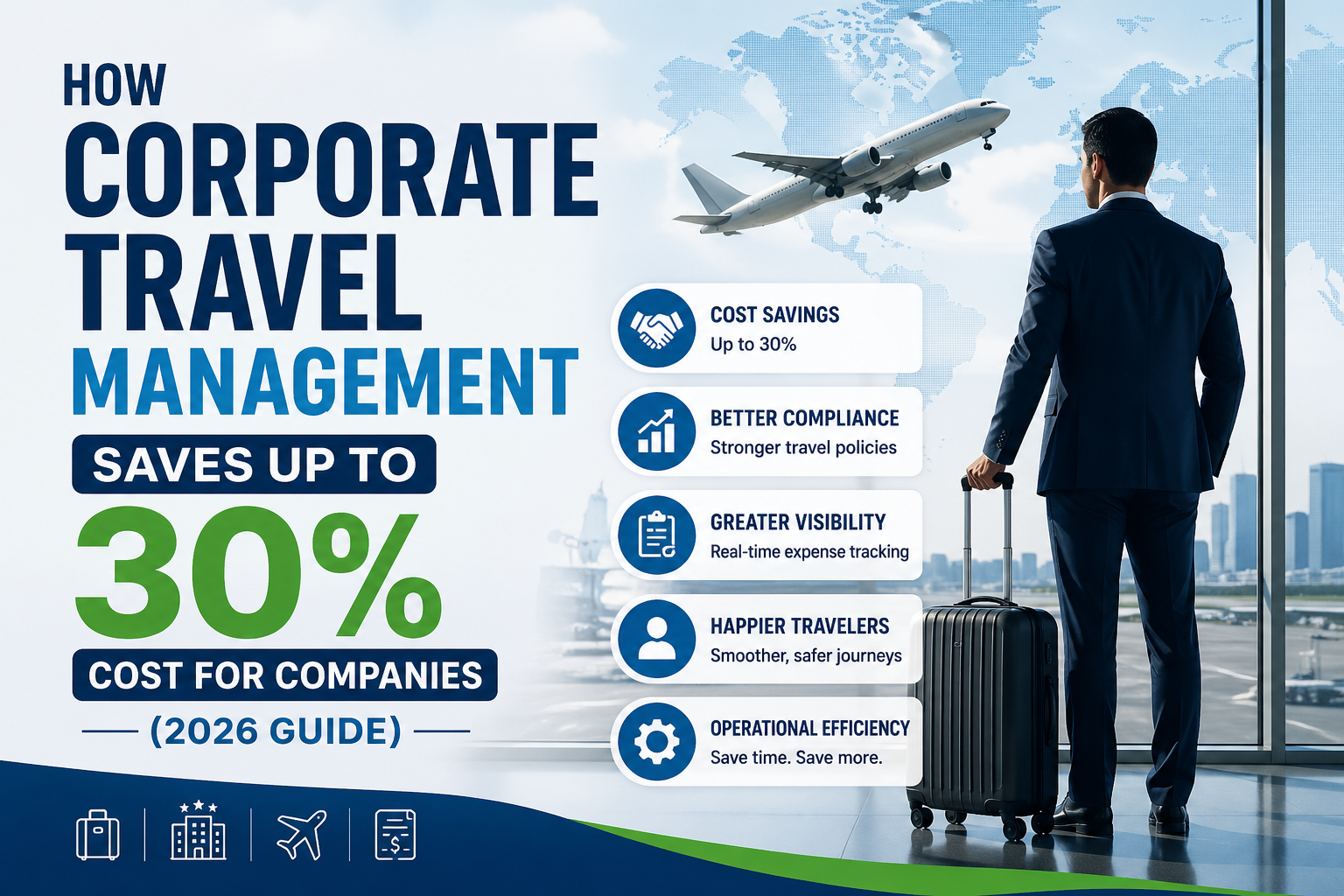 How Corporate Travel Management Saves Up to 30% Cost for Companies (2026 Guide)