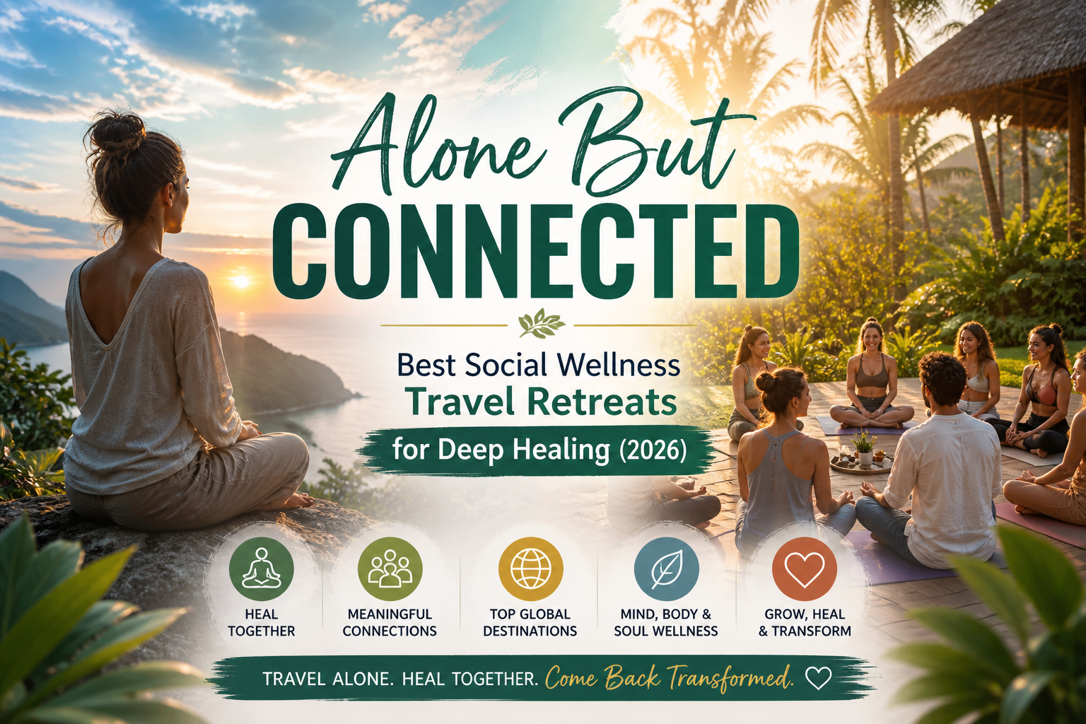 Best Social Wellness Travel Retreats for Deep Healing