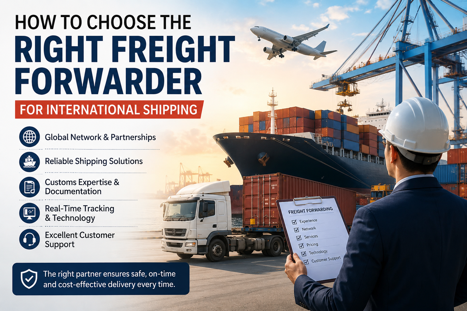 How to Choose the Right Freight Forwarder for International Shipping How to Choose the Right Freight Forwarder for International Shipping