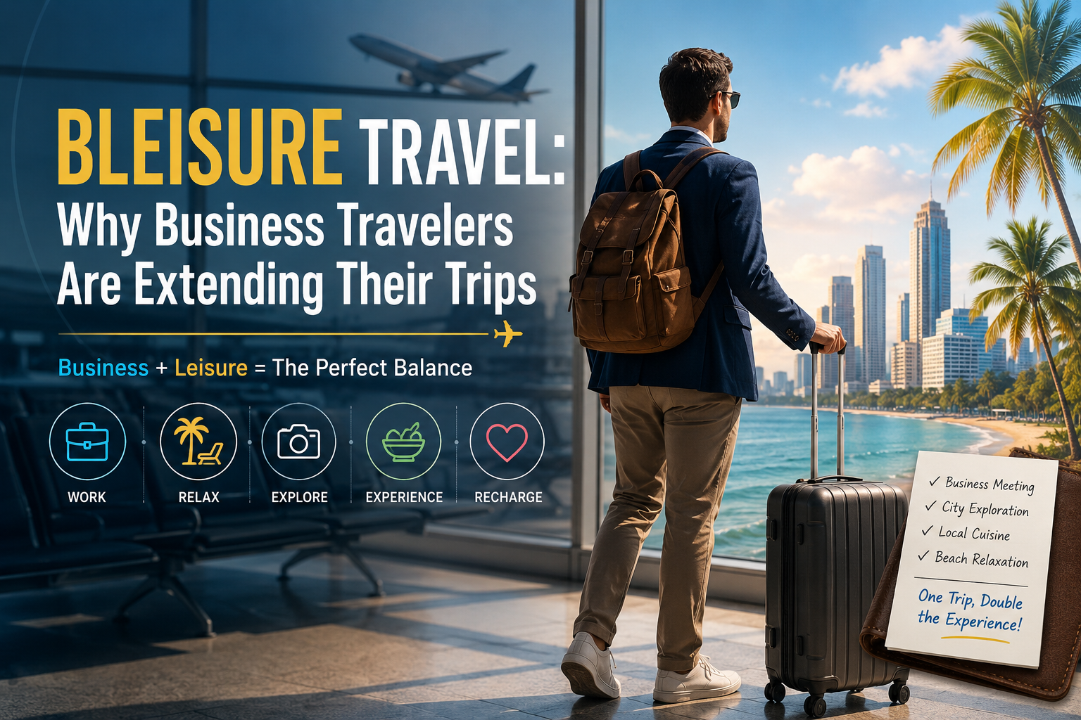 Why Business Travelers Are Extending Their Trips Bleisure Travel: Why Business Travelers Are Extending Their Trips