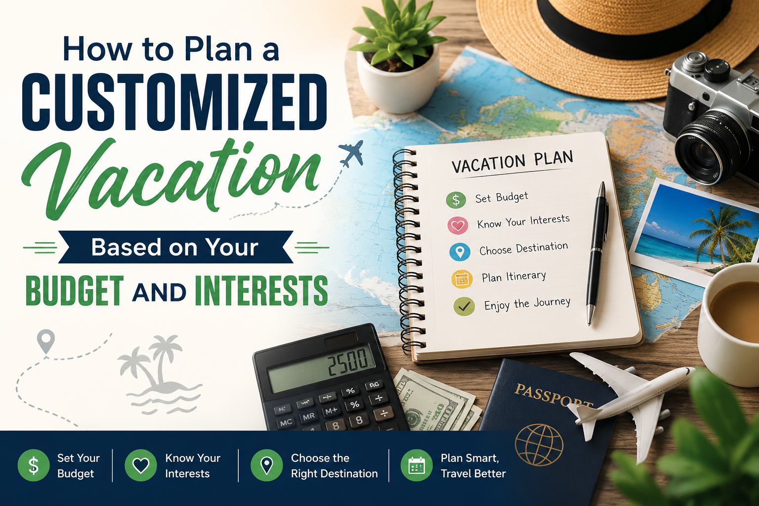 How to Plan a Customized Vacation Based on Your Budget and Interests